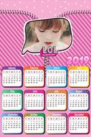 Calendar Photo Editor 2019 capture d'écran 2