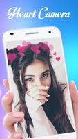 Heart Crown Face Camera ポスター