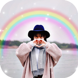 ikon Photo Rainbow Effect