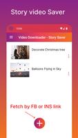 Video Downloader - Story Saver الملصق