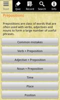 پوستر English Grammar - Preposition