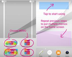Sticky Memo Notepad *Colors* screenshot 3