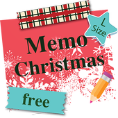 Sticky Memo Notepad *Christmas* Free (Lite) icon