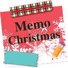 Sticky Memo Notepad Christmas ikona