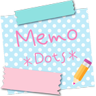 Sticky Memo Notepad *Dots* icono