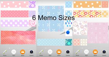 Sticky Memo Notepad *Dots* captura de pantalla 1