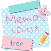 Sticky Memo Notepad *Dots* Free (Lite) icon