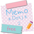 Sticky Memo Notepad *Dots* 2 Free