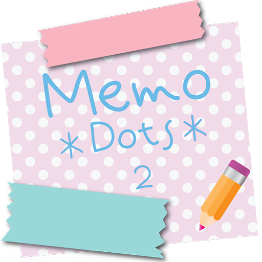 Sticky Memo Notepad *Dots* 2