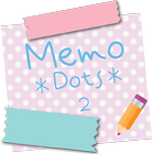 Sticky Memo Notepad *Dots* 2 أيقونة