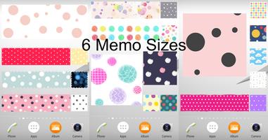 برنامه‌نما Sticky Memo Notepad *Dots* 2 عکس از صفحه