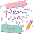 Sticky Memo Notepad *Dots* 3 Free