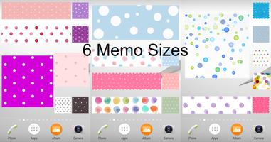 Sticky Memo Notepad *Dots* 3 скриншот 1