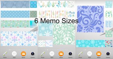 Sticky Memo Notepad *Ocean* স্ক্রিনশট 1