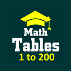 Math Table 1 to 200 icon