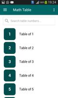 Math Table 截图 2