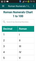 Roman Numerals 1 to 1000 capture d'écran 3