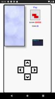 Tetris 2D Affiche