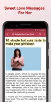 برنامه‌نما Texts To Make Her Smile عکس از صفحه