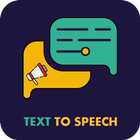 Tekst naar spraak: tekst spraak en audio PDF-lezer-icoon