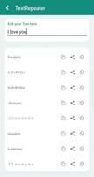 Text Repeater-Repeat Text 10K স্ক্রিনশট 2