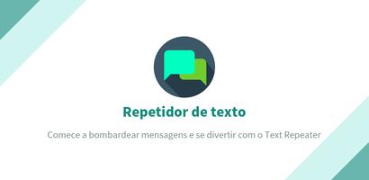 Repetidor de Texto-Repetir 10K Cartaz