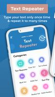 Text Repeater - Text Emojis poster