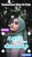 Tambahkan Teks ke Foto poster