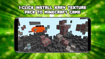 X-Ray Texture Pack for MCPE Affiche