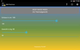 TEA-NET BMI Rechner スクリーンショット 3