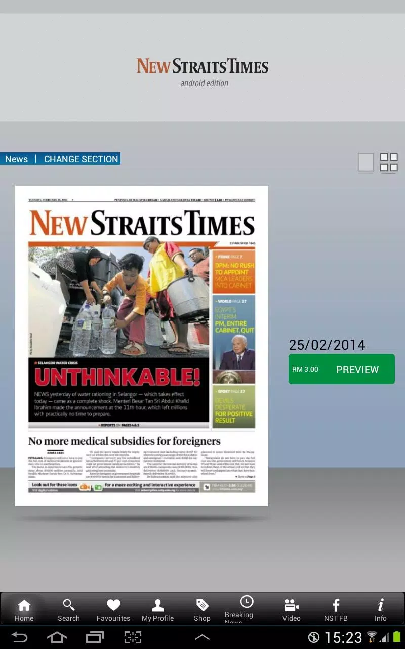 Times news online straits new ‎New Straits