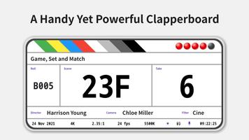 Clapperboard Affiche