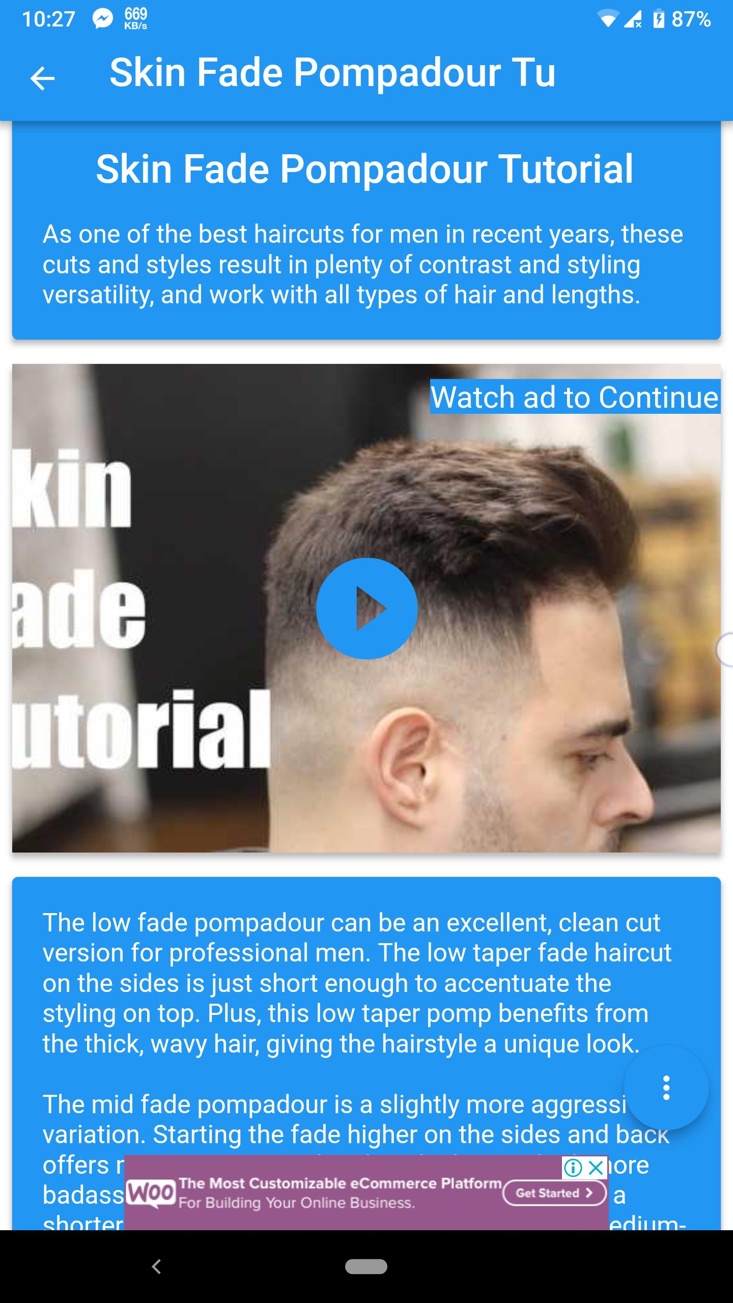 Man Haircuts Step By Step Video Tutorials For Android Apk