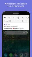 Days counter (countdown timer) تصوير الشاشة 3