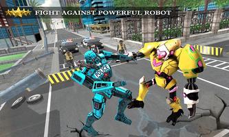 Transformer Robot Cop Shooting screenshot 2