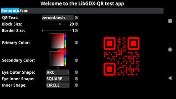 LibGDX-QR Demo capture d'écran 1