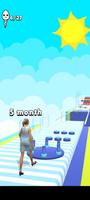 Pregnant Family Run 3D تصوير الشاشة 1
