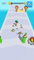 Saving Forest Runner 3D  - Trees Crowd Fun Race 🌳 الملصق