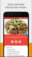 1000+ Chinese Recipes: Chinese Food recipes FREE الملصق