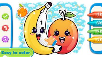 Coloring by numbers for kids 스크린샷 2