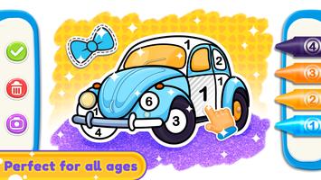 Coloring by numbers for kids 截图 3