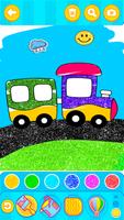 Mixer Truck Coloring for Kids 海報