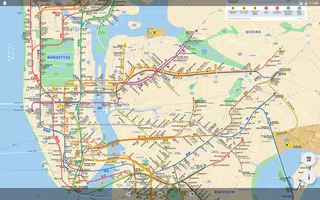 NYC Dynamic Subway Map imagem de tela 4