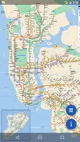 NYC Dynamic Subway Map Cartaz
