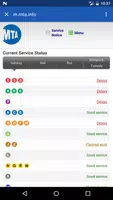 NYC Dynamic Subway Map imagem de tela 1