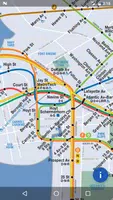 NYC Dynamic Subway Map imagem de tela 2