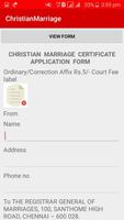 SMART TRICHY CTRD CHRISTIAN  MARRIAGE  CERTIFICATE স্ক্রিনশট 3