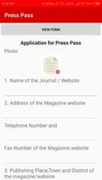 SMART TRICHY TDID APPLICATION FOR PRESS PASS captura de pantalla 1