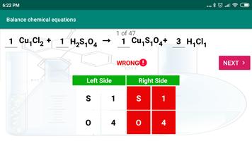 Balance Chemical Equation الملصق