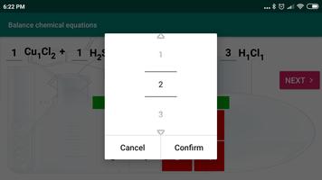 Balance Chemical Equation screenshot 1